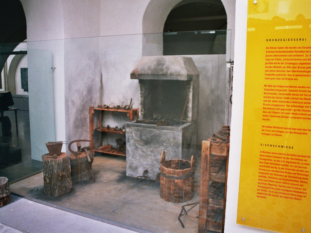 Römervilla - Stadtmuseum Wels - Minoriten / Archäologische Sammlung © Winter Artservice